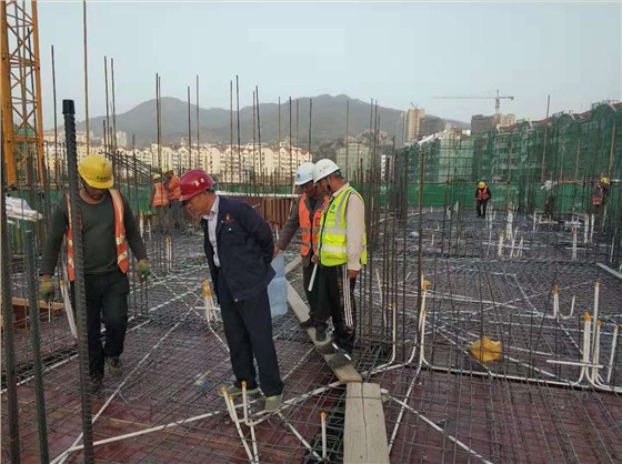 明珠监理：巡视工地现场、守护质量安全