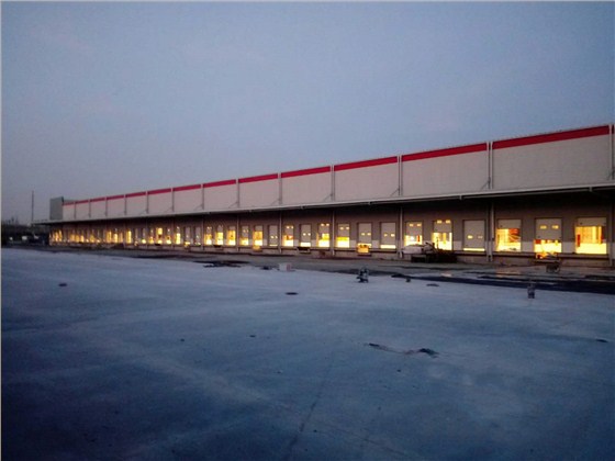 京东齐河项目工地风貌 京东齐河项目工地风貌