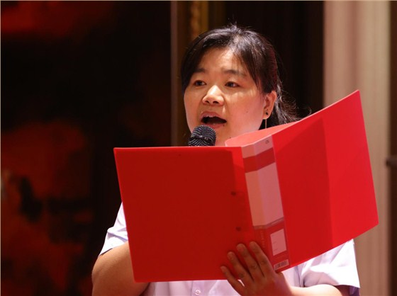 明珠人铿锵有力的誓言