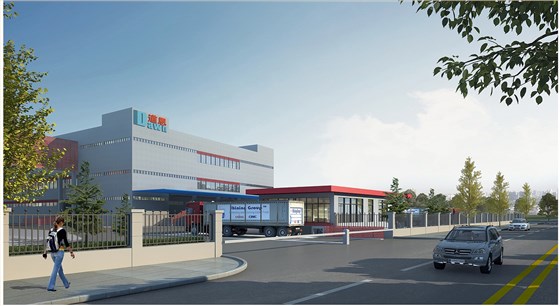 道恩高分子新材料项目立面效果图