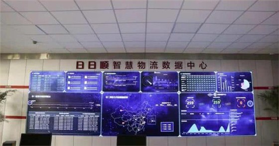 日日顺即墨智能仓储项目区域展示