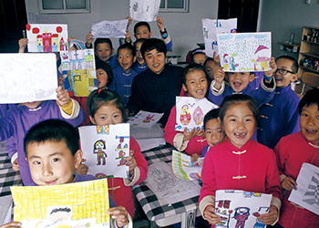 明珠国学 甜美童年 绘画