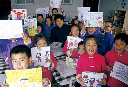 明珠国学 甜美童年 绘画