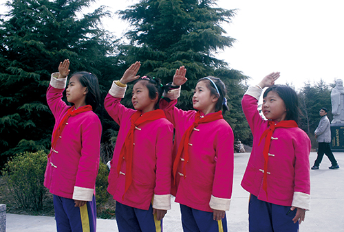 明珠国学 甜美童年 升国旗