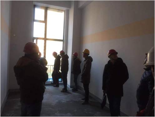 各个地方各种检查，确保施工质量