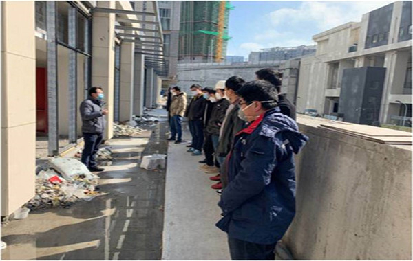 明珠监理巡视现场，做好监督工作