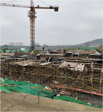 明珠监理工地复工现场