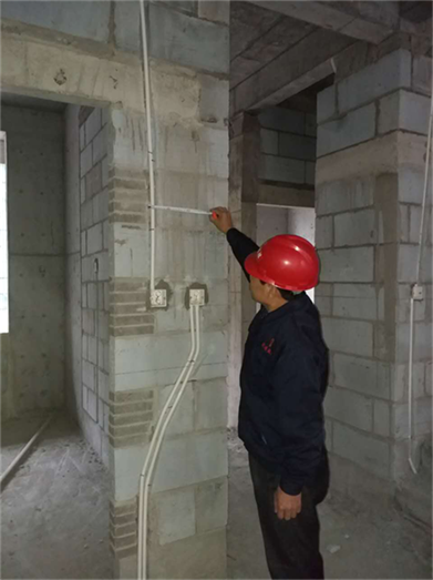 明珠监理浮来春项目二期验收现场